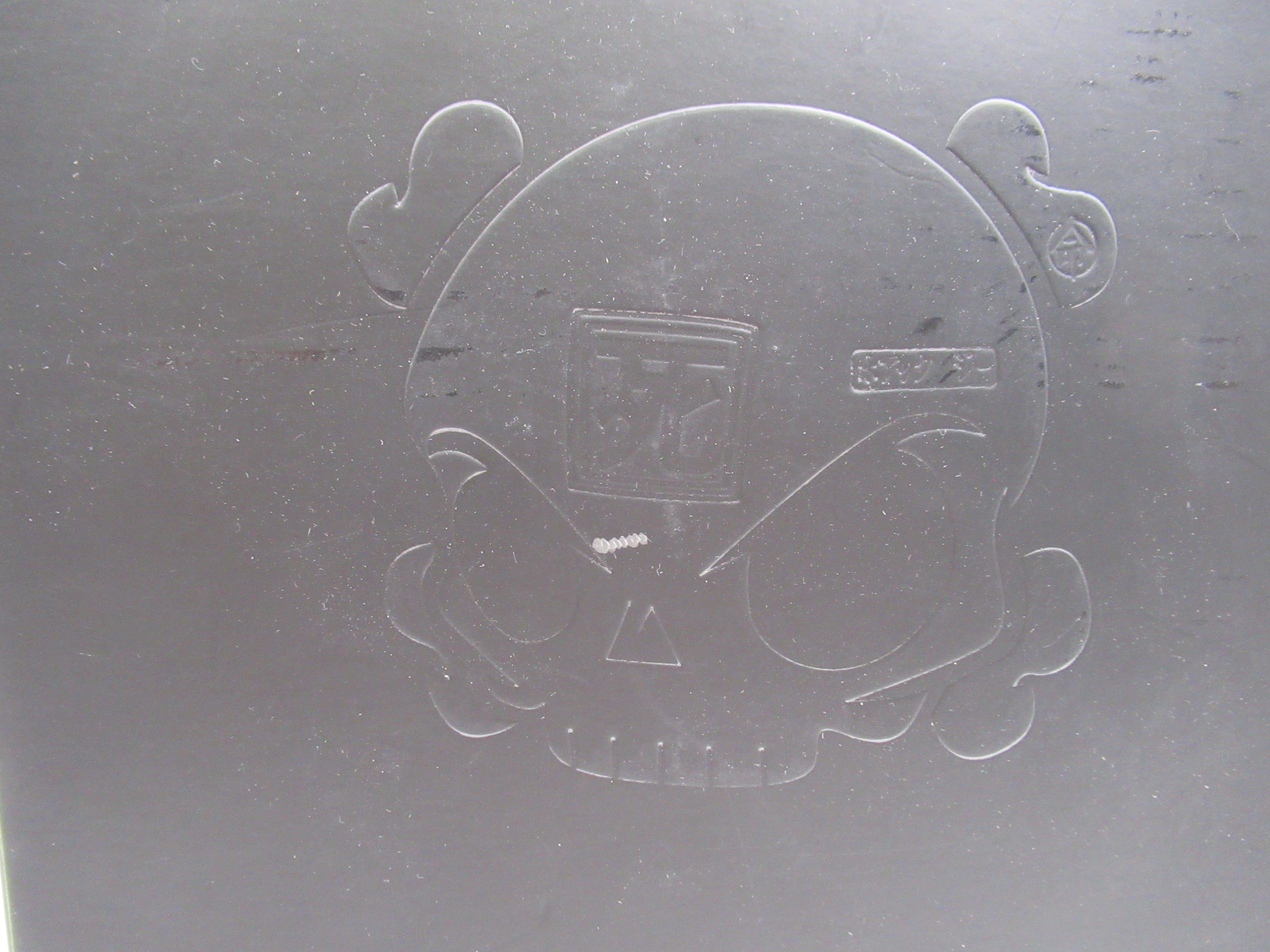 HUCK GEE x RICK OWENS Skullhead Figure - Kidrobot (2005) #002/250 Limited Edition Designer Fashion Art Toy